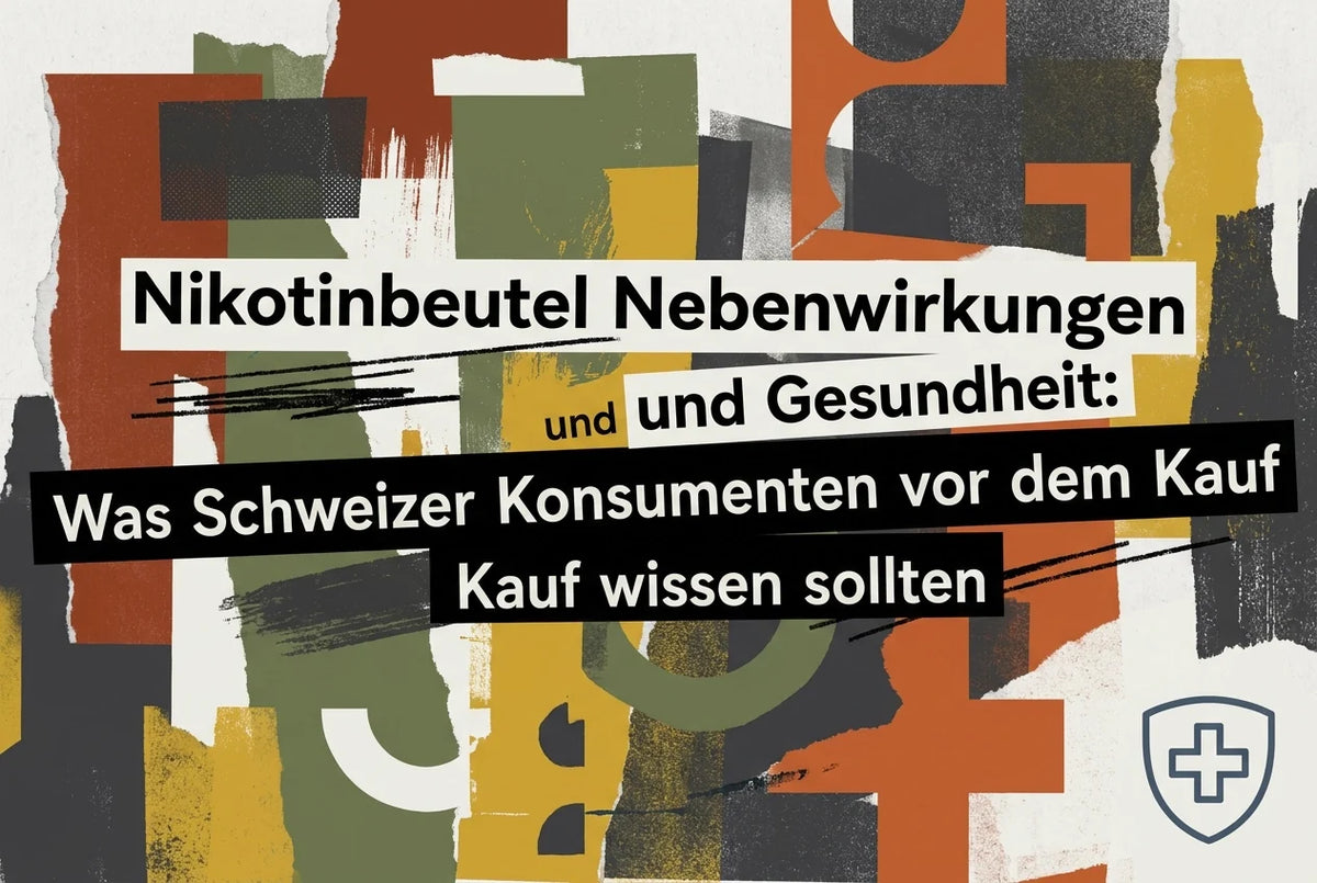 Professional header image for industry analysis: Nikotinbeutel Nebenwirkungen und Gesundheit: Was Schweize...