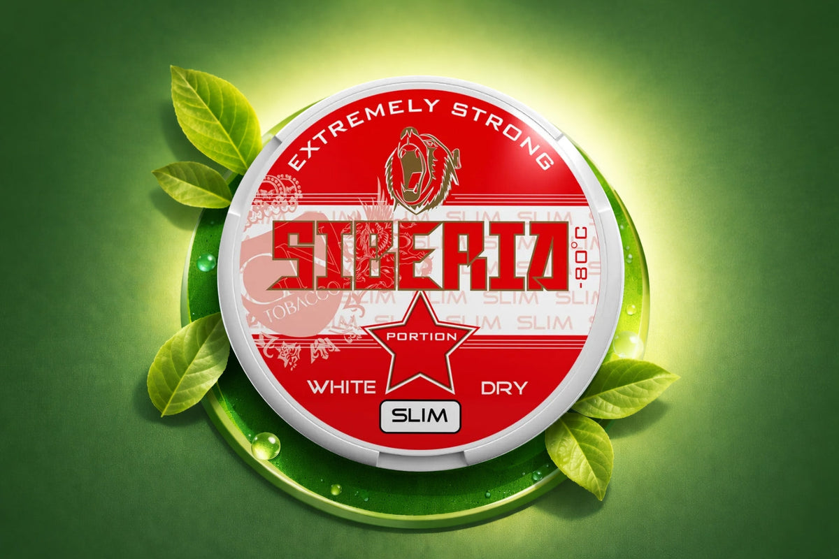 Siberia -80°C White Dry Red Slim, geschlossene Dose von oben