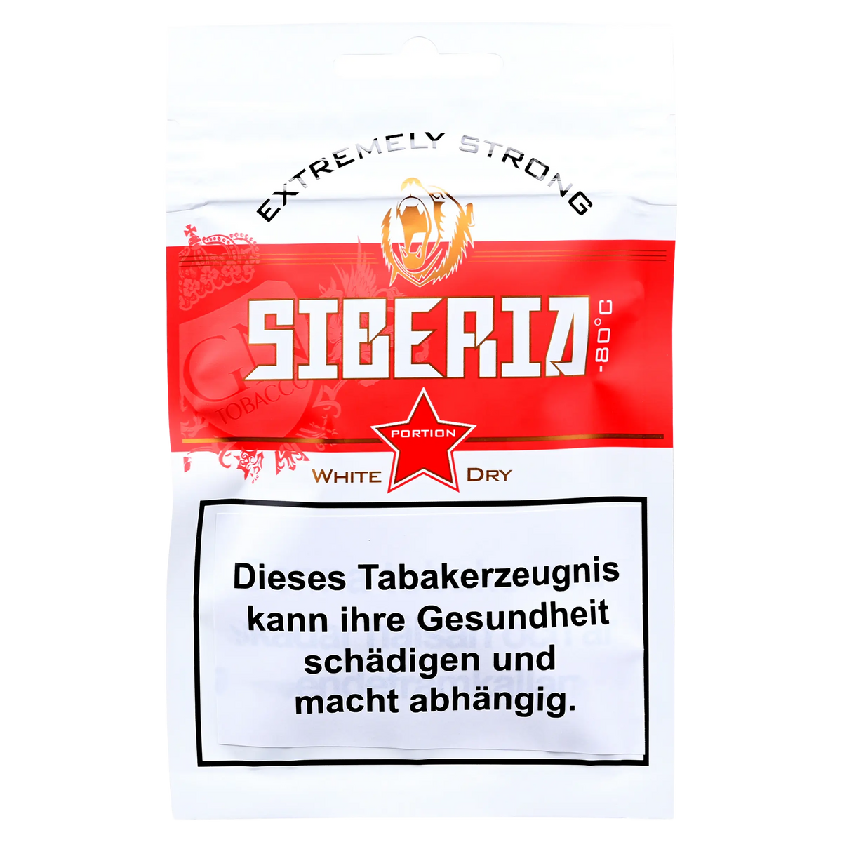 Siberia -80°C Red Softpack Snus kaufen