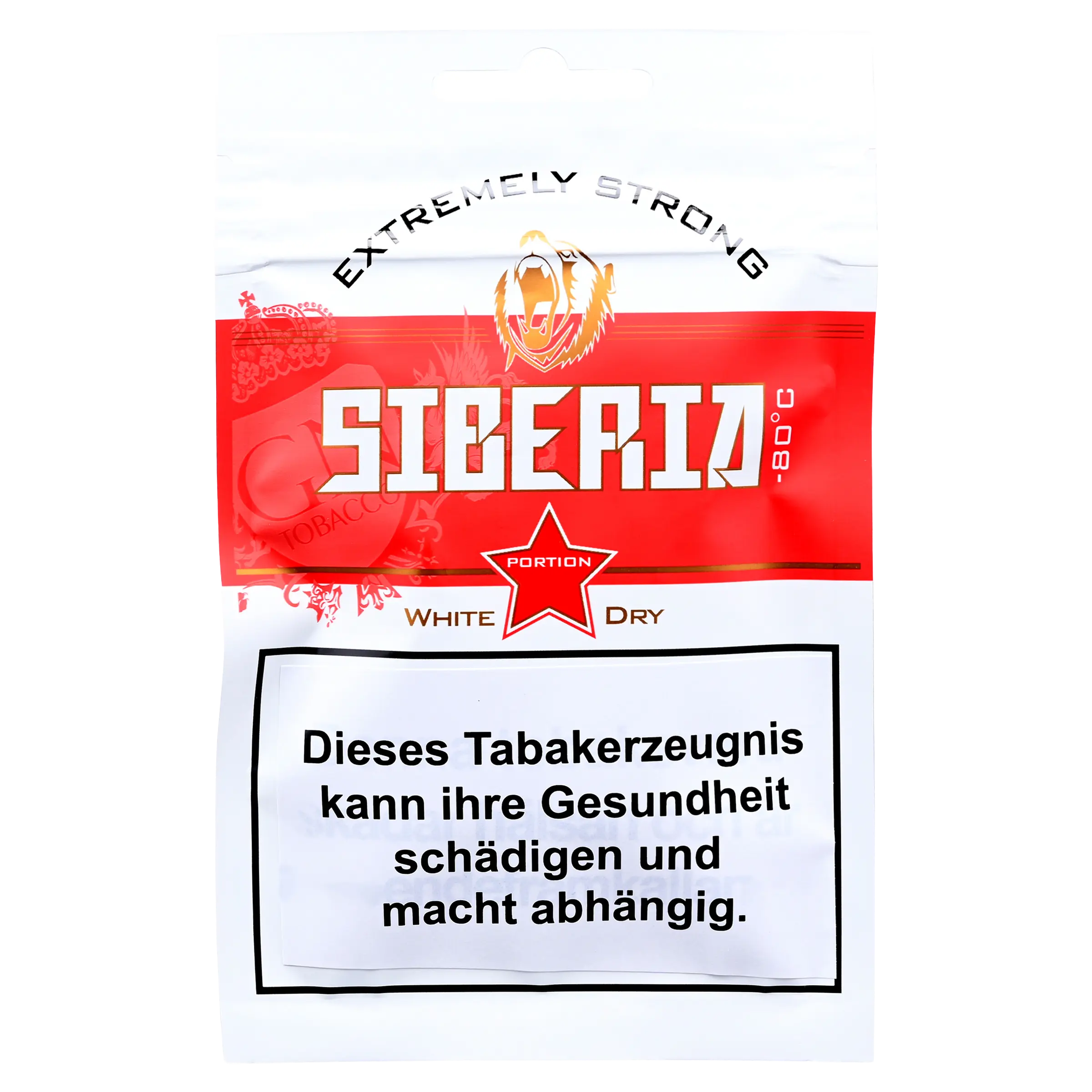 Siberia -80°C Red Softpack