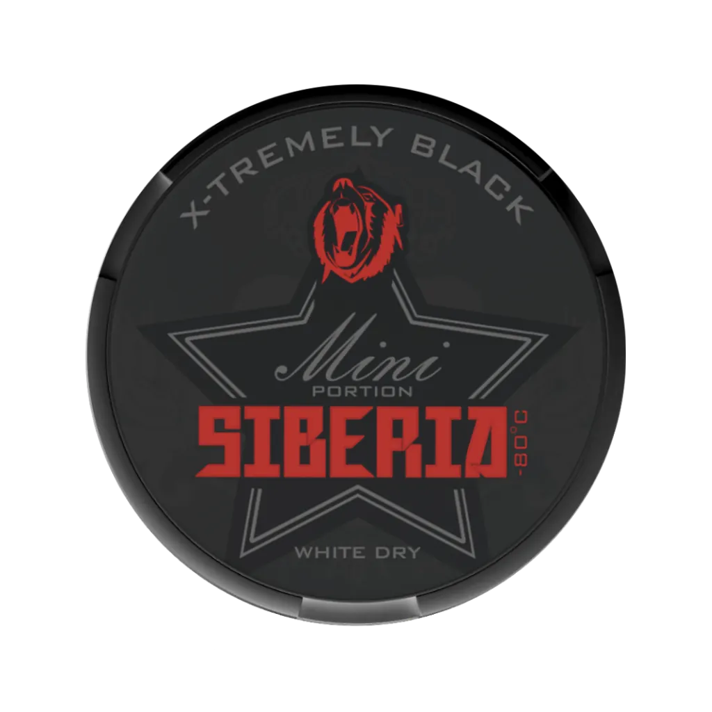 Siberia -80° White Dry Black Mini Snus kaufen