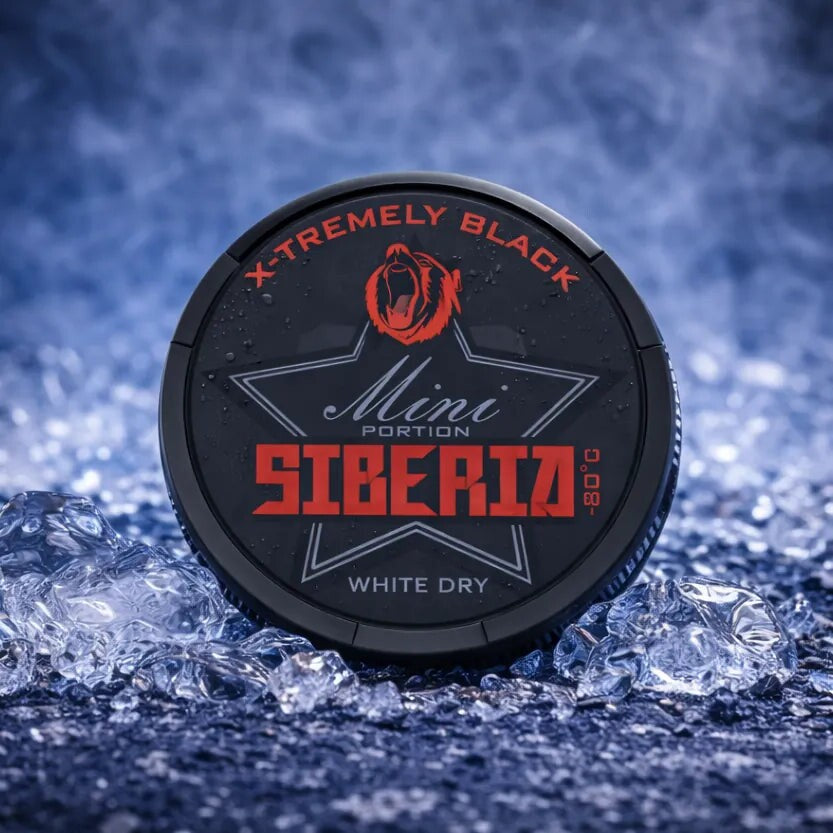 Siberia -80° White Dry Black Mini Snus kaufen