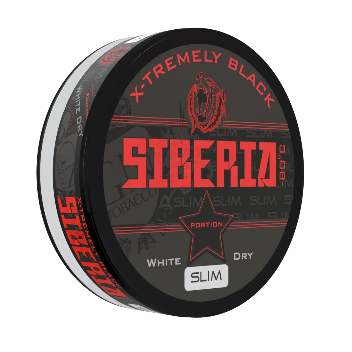 Siberia -80° White Dry Black Slim Snus kaufen