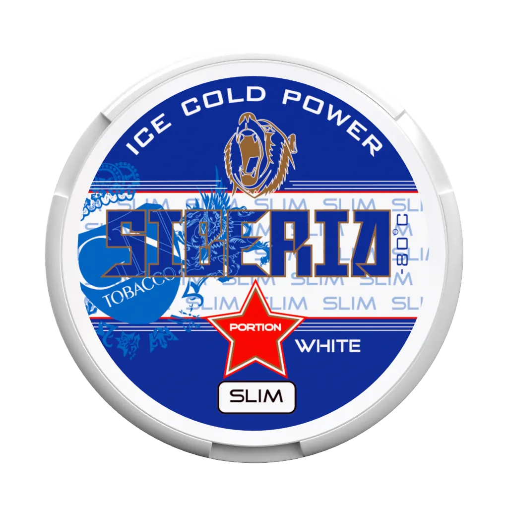 Siberia -80° White Blue Slim Snus kaufen