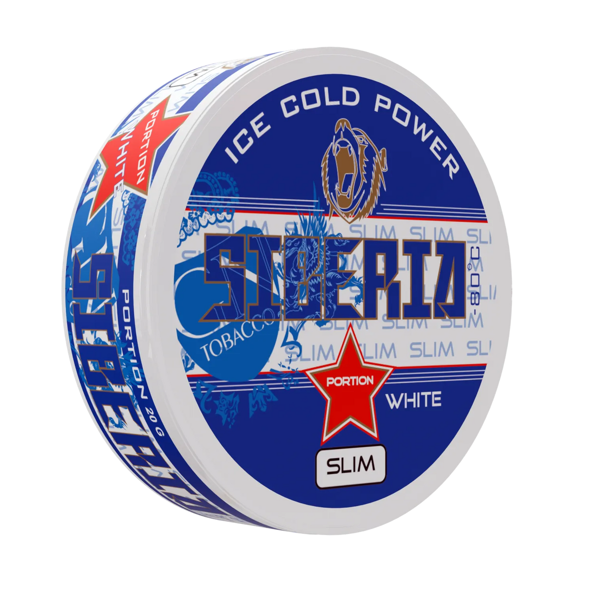 Siberia -80° White Blue Slim Snus kaufen