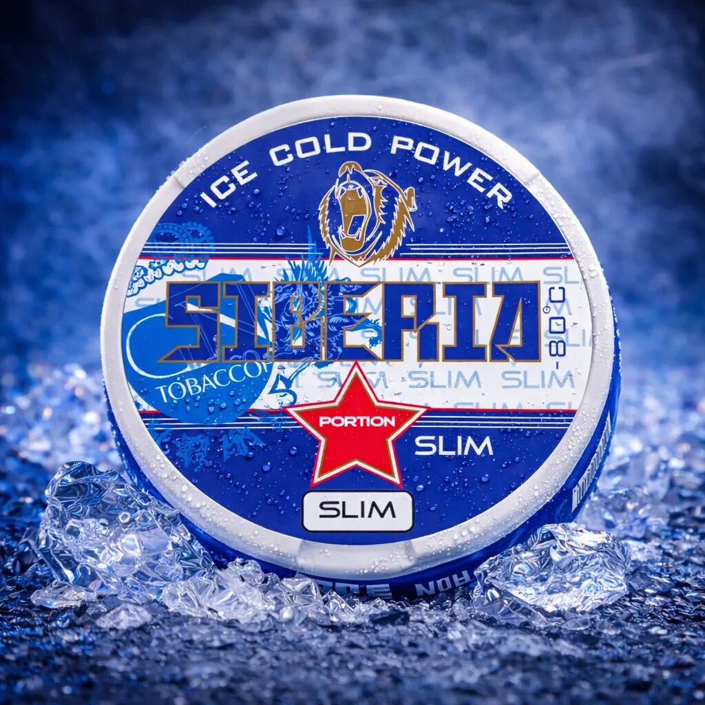 Siberia -80° White Blue Slim Snus kaufen