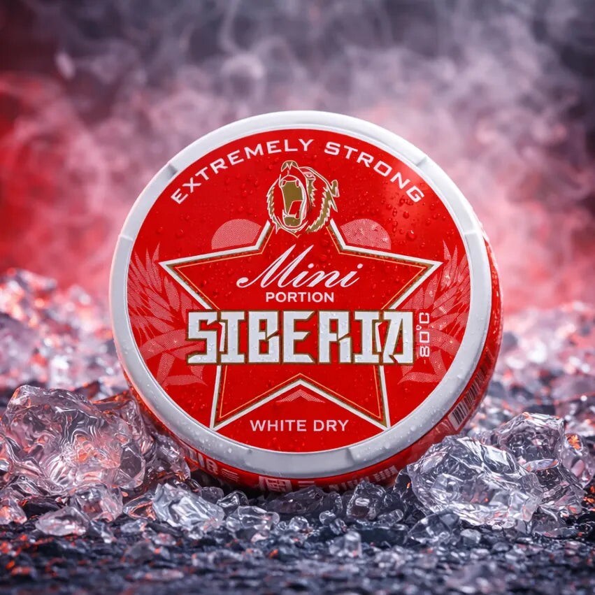 Siberia -80° White Dry Red Mini Snus kaufen