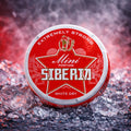 Siberia -80° White Dry Red Mini can with white label and red branding, showing the compact beverage container.