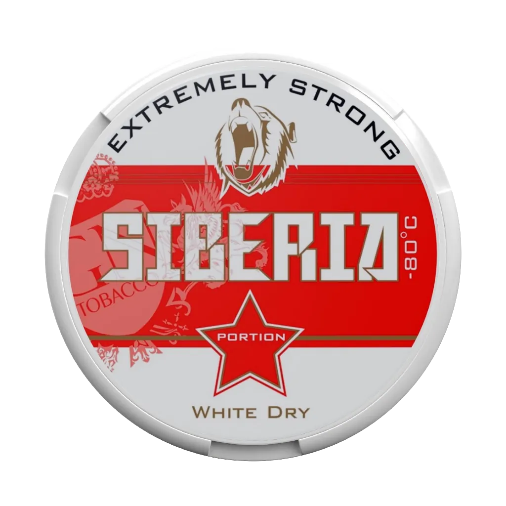 Siberia -80° White Dry Red Regular Snus kaufen