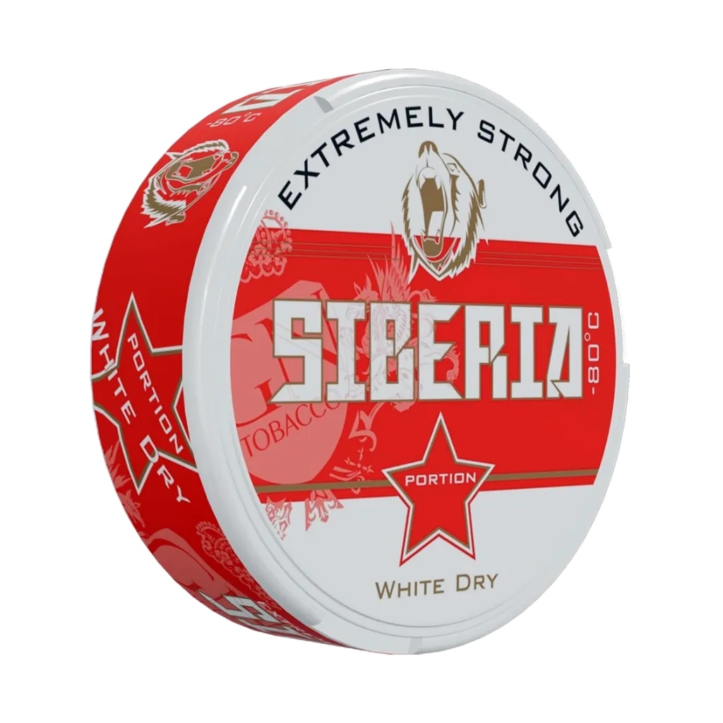 Siberia -80° White Dry Red Regular Snus kaufen