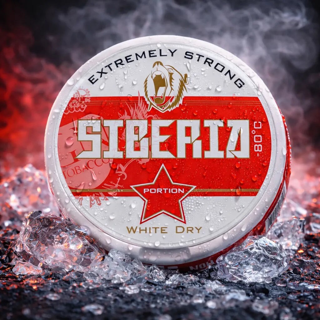 Siberia -80° White Dry Red Regular Snus kaufen